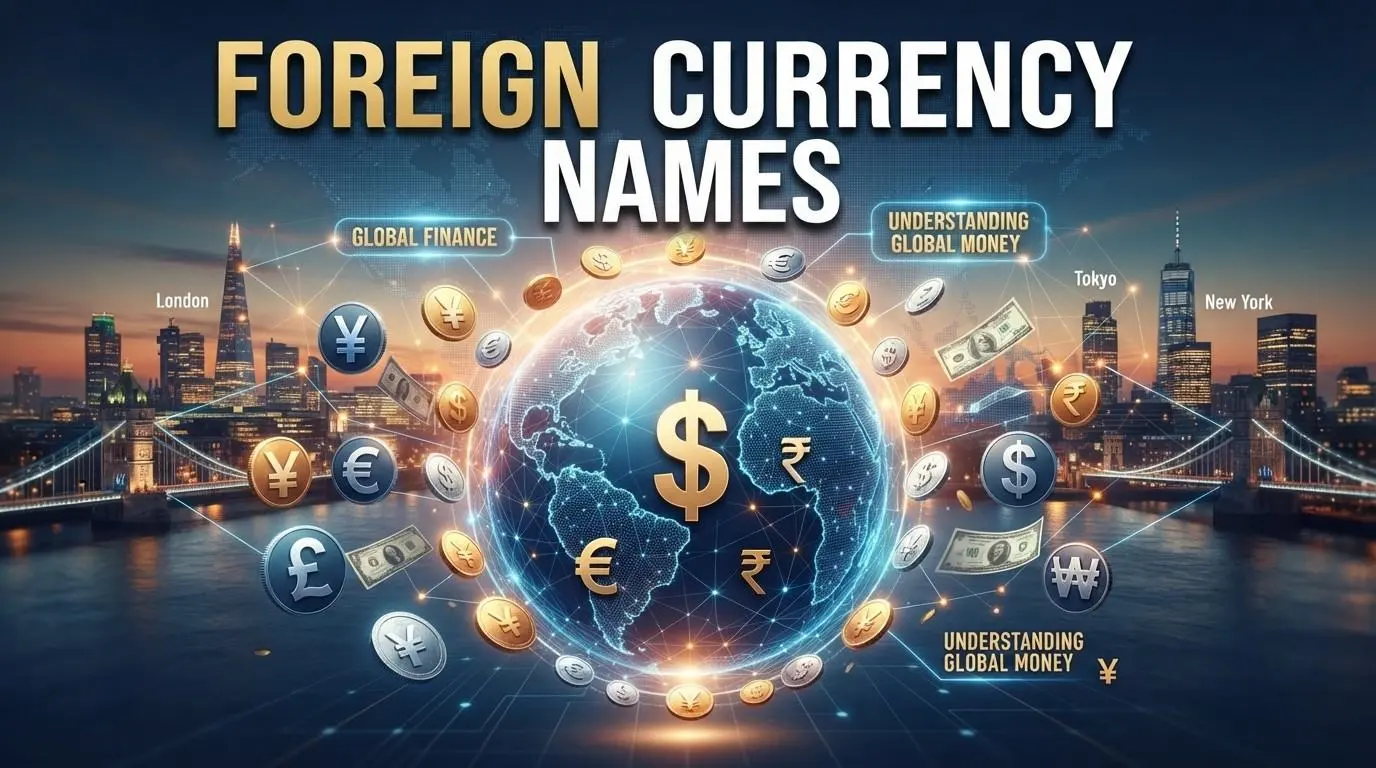 foreign currency names