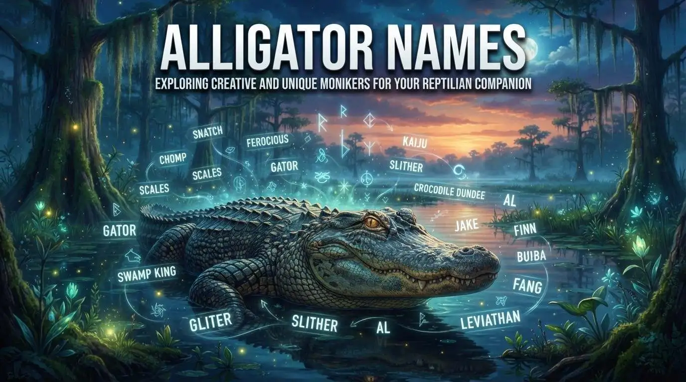 alligator names