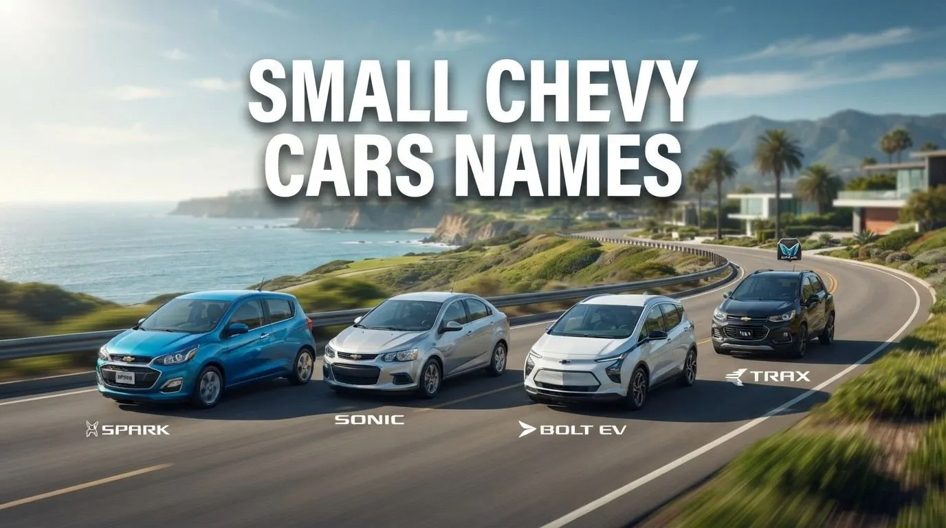 small chevy cars names